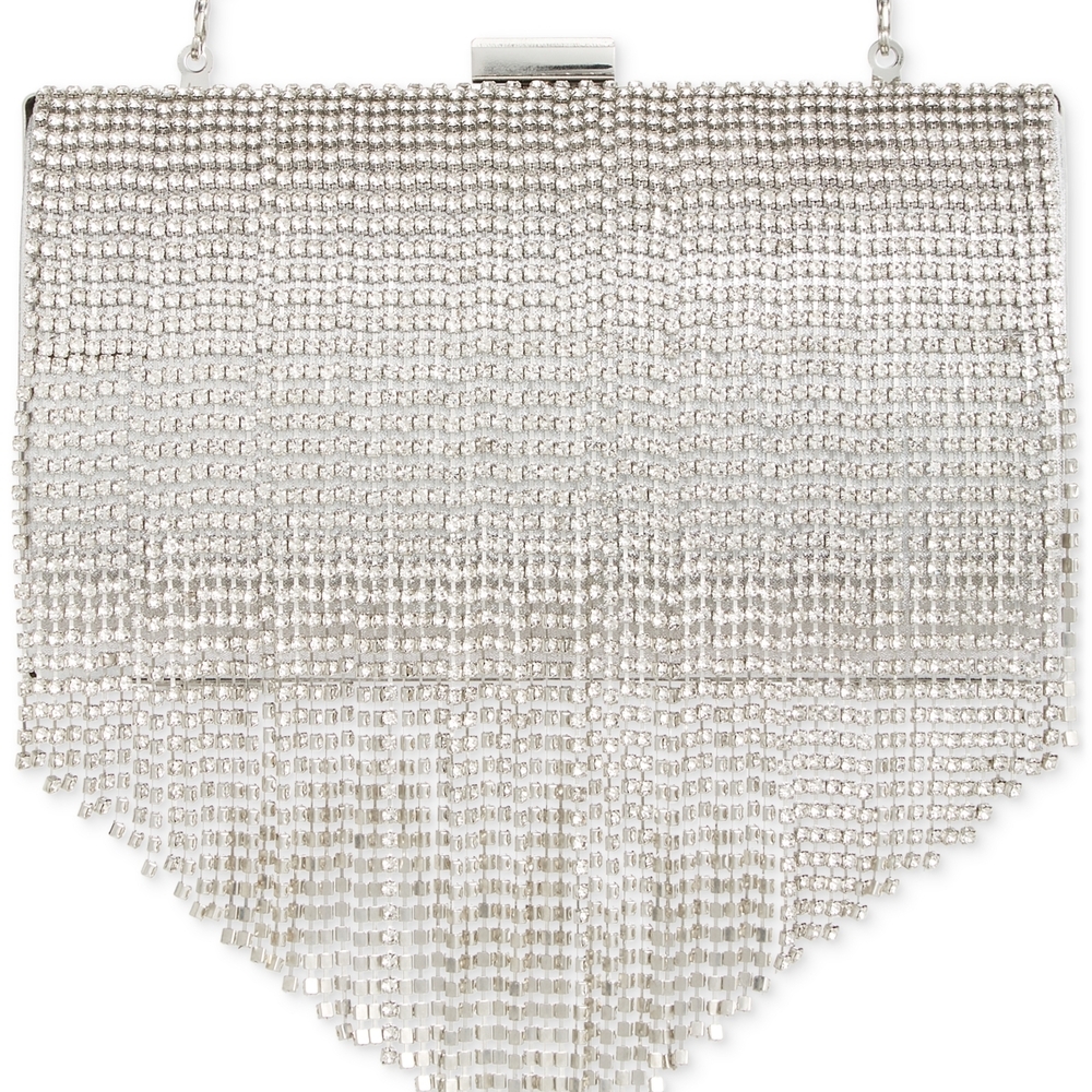 I.n.c. International Concepts Randdi Crystal Fringe Mini Crossbody,